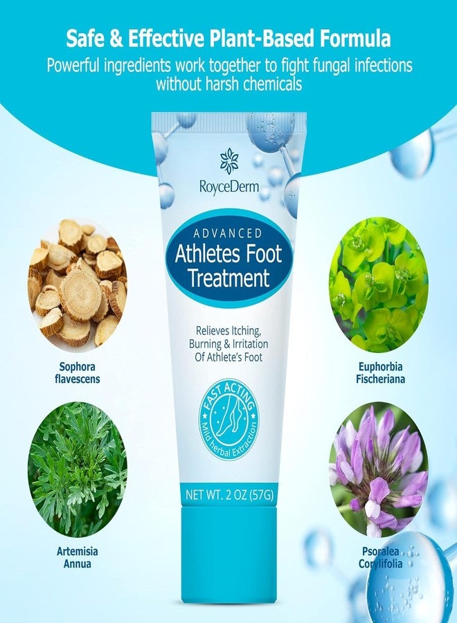 Roycederm Extra Strength Athletes Foot Treatment Cream - Powerful Antifungal Relief for Itching and Burning - Suitable for Men and Women - Image 3